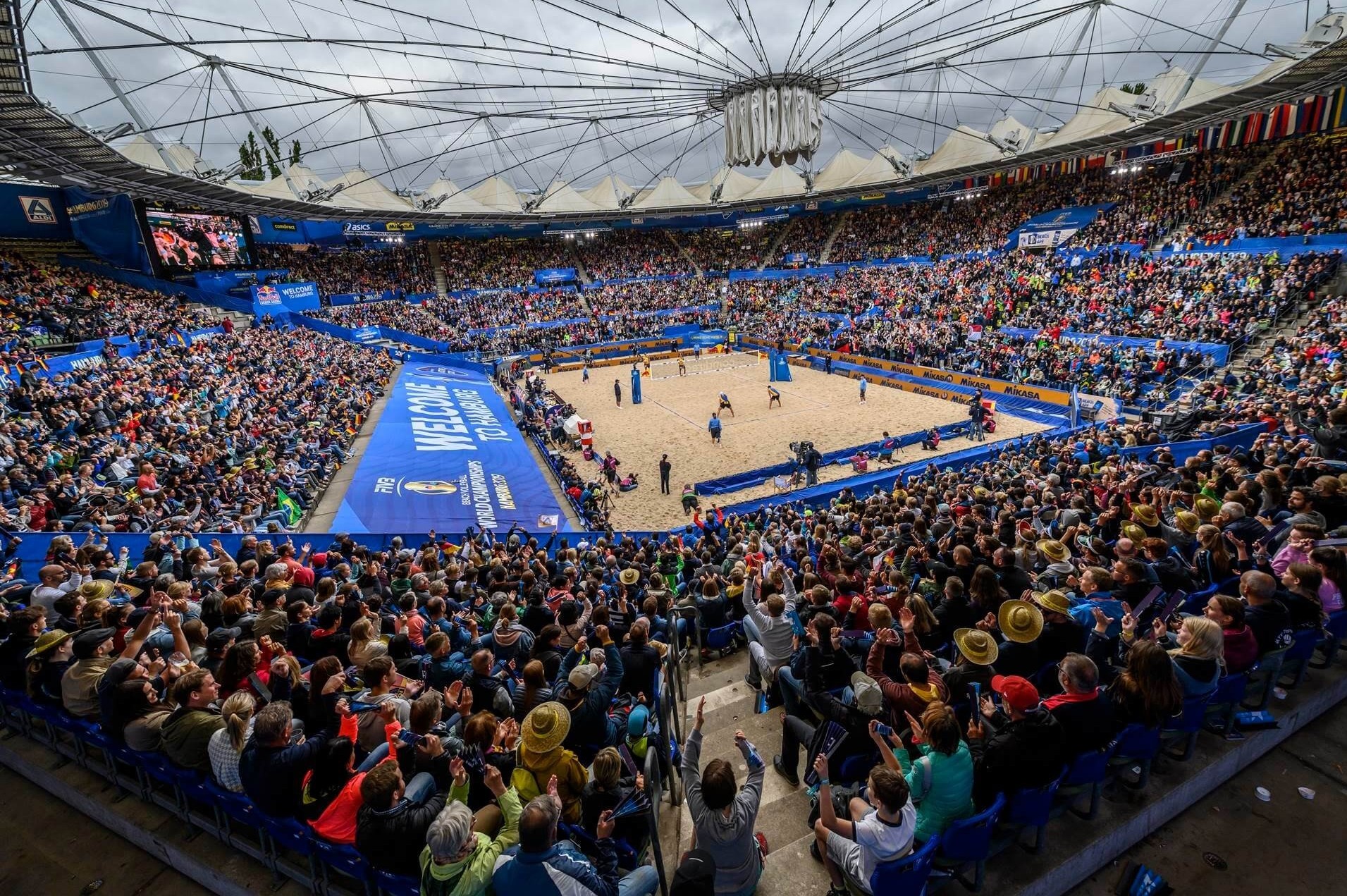 Die Weltmeisterschaft in Hamburg 2019 war eines der grössten Turniere der Beachvolleyball-Geschichte